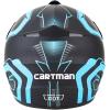 image:imageCARTMAN Adult Dirt Bike Helmets Motocross ATV Dirtbike Offroad Full Face Motorcycle Helmet DOT Approved Matte Black and BlueBlue