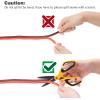 image:imageCARTMAN 6 Gauge 12 Feet Jumper Cables Heavy Duty Booster Cables with Carry Bag12Feet 10Gauge